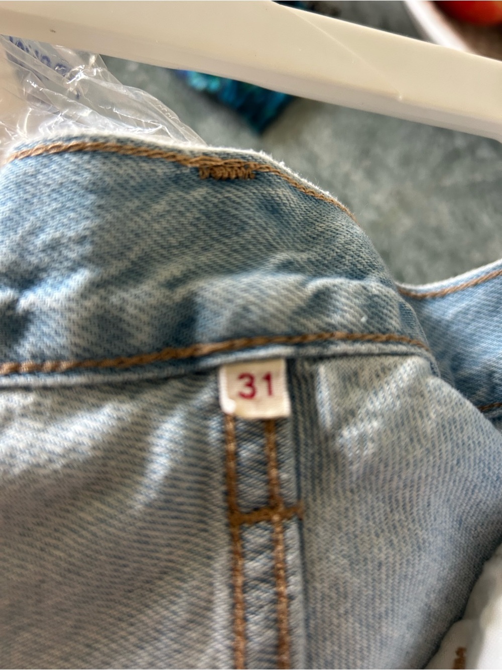 Levi's Light Blue High-Rise Women’s Jeans - W31 - Picture 5 of 6